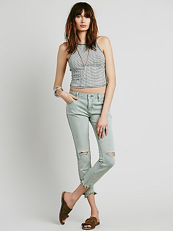 Free People Destroyed Ankle Skinny at Free People Clothing Boutique