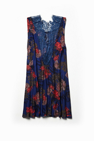 Intimately So You Say Printed Slip at Free People Clothing Boutique